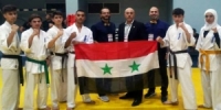 5 ميداليات لسورية في البطولة العربية للكيوكوشنكاي