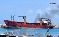 إخماد حريق في باخرة تخضع للصيانة ضمن ميناء بانياس