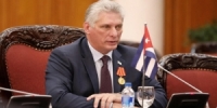 الرئيس الكوبي يجدد دعم بلاده لسورية