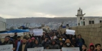 مظاهرات في إدلب ضد “جبهة النصرة” تطالب بإسقاط زعيمها الجولاني