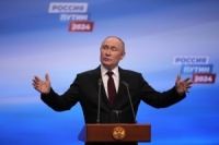 بوتين يحقق فوزاً ساحقا ونسبة تصويت عالية لاسيما المناطق الجديدة في روسيا