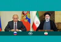 اتصال هاتفي بين الرئيسين الإيراني والروسي.. بوتين: رد إيران كان أفضل عقاب للمعتدي