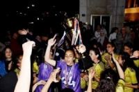 سيدات فريق محافظة حمص يتوجن بكأس الجمهورية بكرة القدم للسيدات