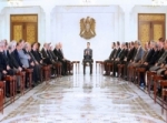 President al-Assad Receives Lebanese Delegation , Affirms that Syria will Sternly Confront Terrorism in All Its Forms