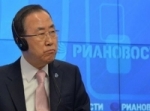Ki-moon: Deliberations Underway for Holding International Conference on Syria 