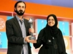 رسام الكاريكاتير السوري رائد خليل ينال جائزة الصحافة العربية في دبي