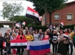 Syrian students in Spain thank Russia for its support to Syria against terrorism