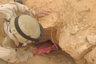 شاهد بالصور.. الجيش العراقي يعثر على مغارات تحتوي ذخيرة ومعدات لـ