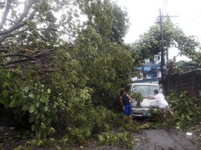 اعصار هايان الاستوائي الذي ضرب الفيلبين