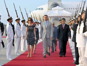 زيارة السيد الرئيس بشار الأسد والسيدة عقيلته إلى فنزويلا