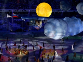 الحفل الختامي لدورة الألعاب الأولمبية في مدينة سوتشي الروسية 