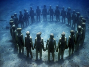 متحف تحت الماء في المكسيك 