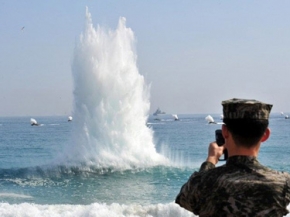  تبادل لاطلاق النار بين الكوريتين بالقرب من الحدود البحرية 
