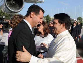 زيارة السيد الرئيس بشار الأسد والسيدة عقيلته إلى تونس