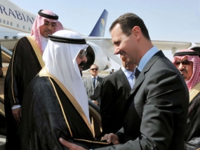 زيارة الملك عبد الله بن عبد العزيز آل سعود خادم الحرمين الشريفين إلى سورية