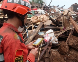 دمار كبير يخلفه زلزال الصين 
