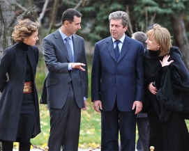 السيد الرئيس بشار الأسد والسيدة عقيلته في زيارة رسمية إلى بلغاريا