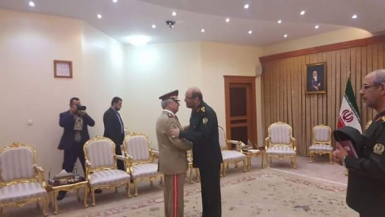 زيارة رئيس هيئة الأركان العامة للجيش والقوات المسلحة السورية العماد علي عبدالله أيوب إلى إيران