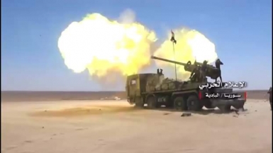  افشال الجيش السوري هجوم داعش في محيط حميمة قرب الحدود الإدارية مع محافظة دير الزور