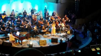 حفل اياد الريماوي في مسرح دمر المكشوف