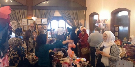 افتتاح معرض (نهضة حلب) بمشاركة 68 سيدة أعمال