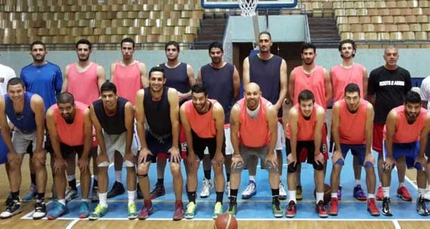 منتخب سورية الوطني للرجال بكرة السلة يشارك غدا في بطولة غرب آسيا
