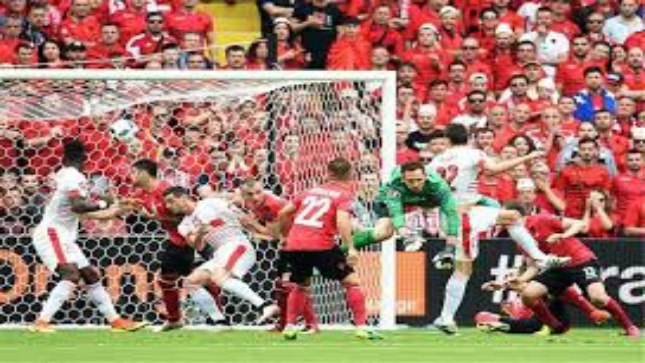 سويسرا تفوز على ألبانيا بهدف وحيد في كأس أمم أوروبا  