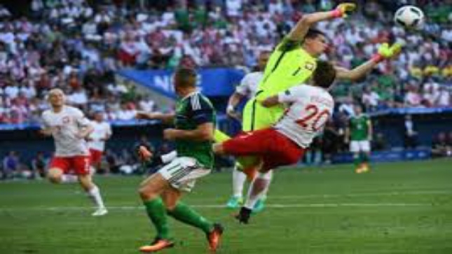 بولندا تفوز على ايرلندا الشمالية في بطولة أوروبا لكرة القدم  