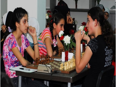لأول مرة معسكر طلائع البعث في طرطوس يستضيف شطرنج السيدات