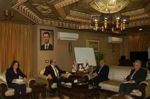  بحث التحضيرات اللازمة لعقد اجتماعات الدورة التاسعة للجنة المشتركة السورية - العراقية 
