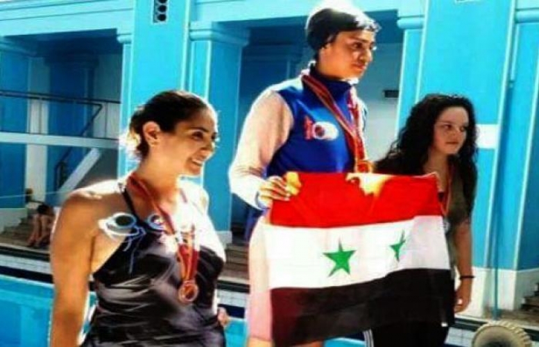 أربع ذهبيات وفضيتان للسباحة السورية ميرنا بزدكيان في الدورة العالمية بأرمينيا