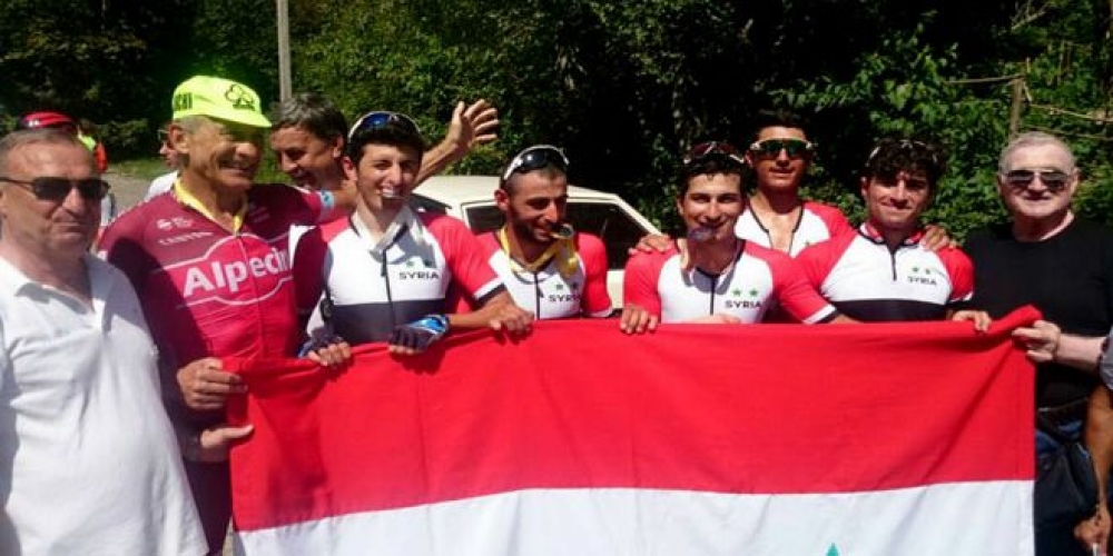 منتخب سورية للدراجات يحرز ذهبيتين وفضيتين وبرونزية في بطولة سوتشي بروسيا