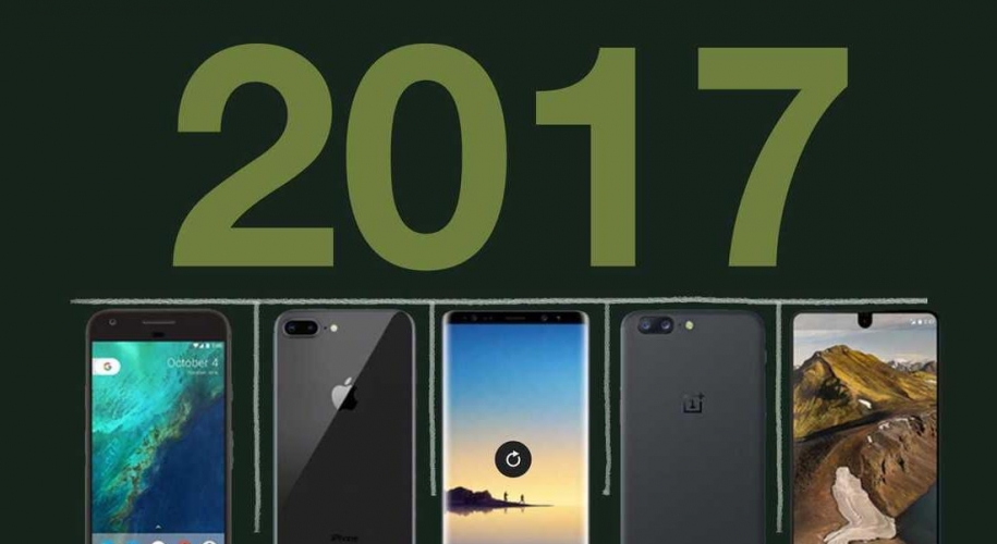 هذه هي أفضل 5 هواتف ذكية في عام 2017 ؟!