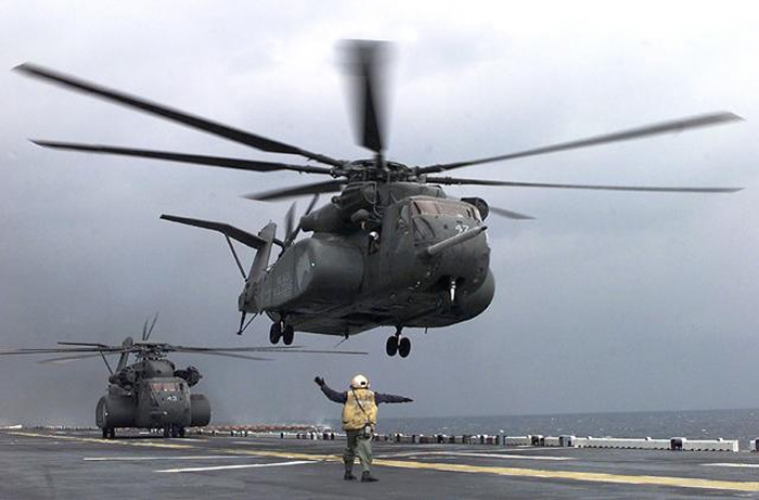 البحرية الايطالية تعلن سقوط طائرة هليكوبتر تابعة لها