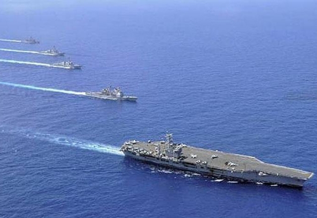 البحرية الصينية تنفذ تدريبات في بحر الصين الجنوبي 
