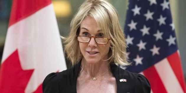 السفيرة الأمريكية في كندا مهددة بالقتل!