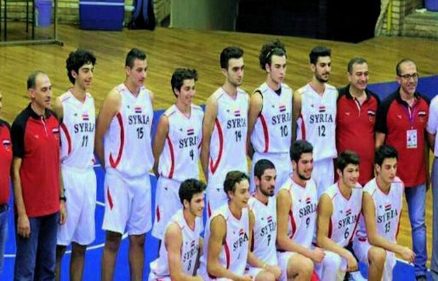  ناشئو المنتخب السوري لكرة السلة يخسر أمام نظيره اللبناني