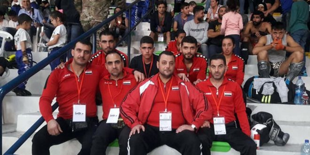 9 ميداليات متنوعة لسورية في بطولة كأس العالم للمواي تاي