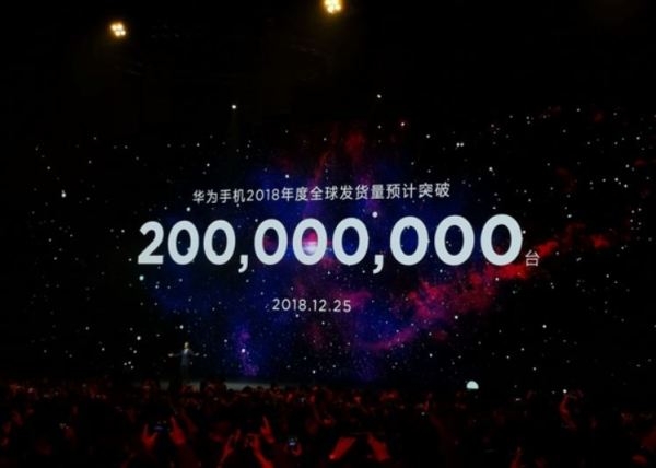 هواوي تعلن بيع أكثر من 200 مليون هاتف ذكي هذا العام