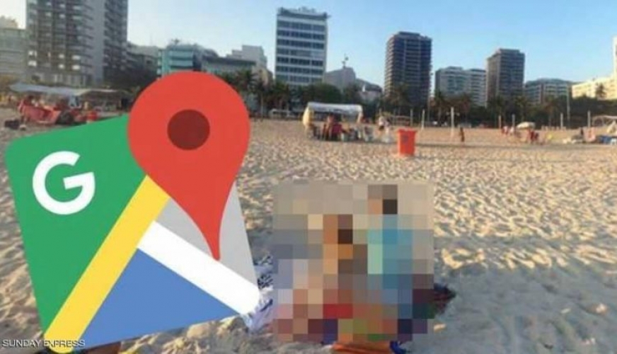 فضيحة جديدة لـ “غوغل ماب”.. 4 أشخاص في وضع عجيب على الشاطئ
