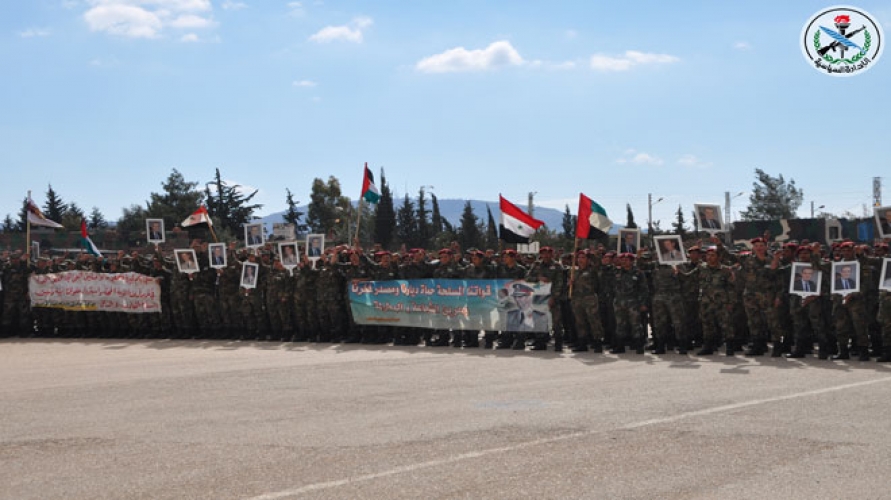  قواتنا المسلحة تحتفل بذكرى ثورة الثامن من آذار