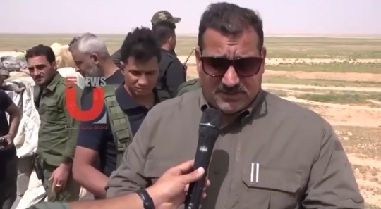 بالفيديو.. الحشد الشعبي يطهر الشريط الحدودي مع سوريا