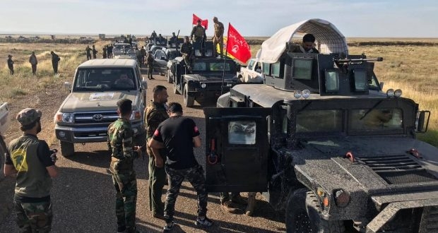 عملية مشتركة للحشد الشعبي والقوات الأمنية لملاحقة فلول 