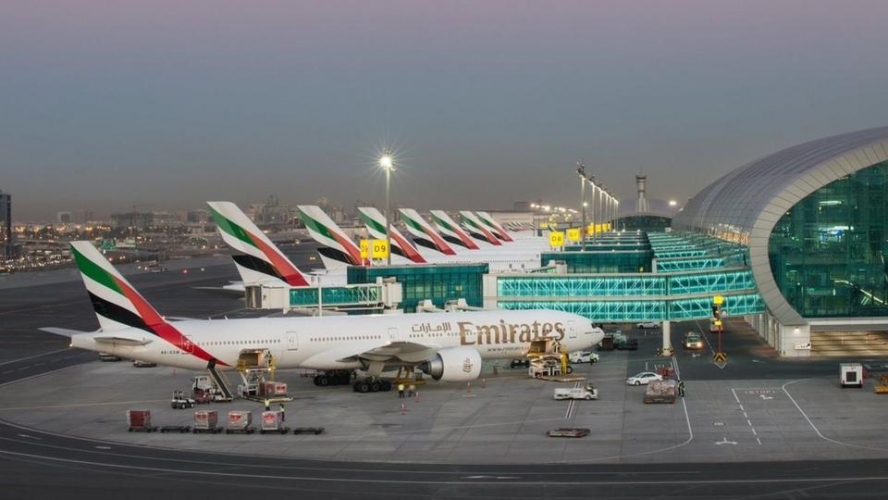 تراجع عدد مسافري مطار دبي الى 2.2% في الربع الأول من العام