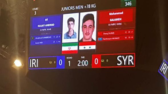 برونزيتان لمنتخب سورية للتايكواندو في بطولة آسيا