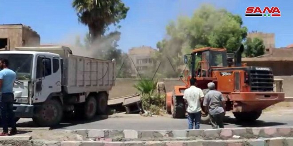  محافظة دير الزور تطلق حملة نظافة تشمل جميع أحياء المدينة