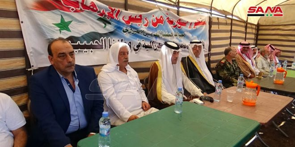 ملتقى عشائر طي بحلب لتعزيز المقاومة الشعبية ضد الاحتلال الامريكي و التركي   