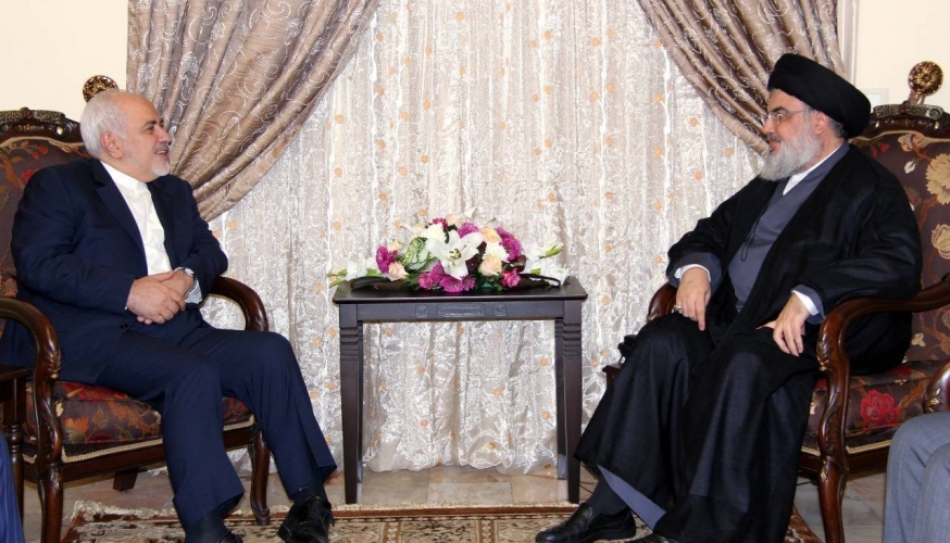  هذا ما جاء في برقية السيد نصرالله الى وزير الخارجية الايراني محمد جواد ظريف