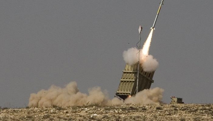  الاحتلال: القبة الحديدية اعترضت صاروخًا أطلق من قطاع غزة