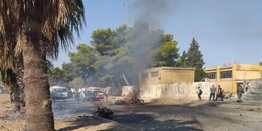 انفجار سيارة مفخخة في حي الأربوية بمدينة القامشلي وأنباء عن وقوع إصابات
